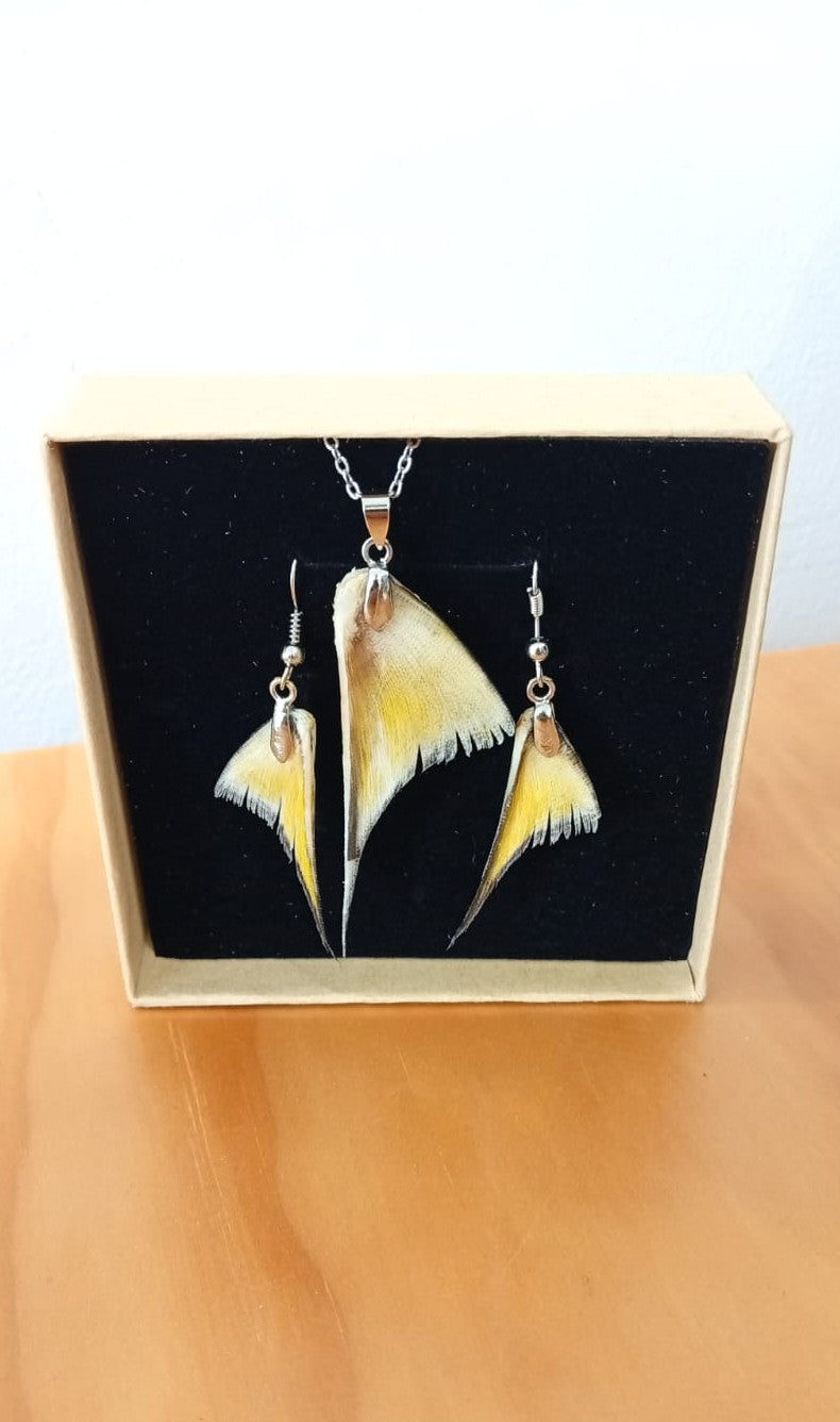 Ryoshi collar+pendientes alitas