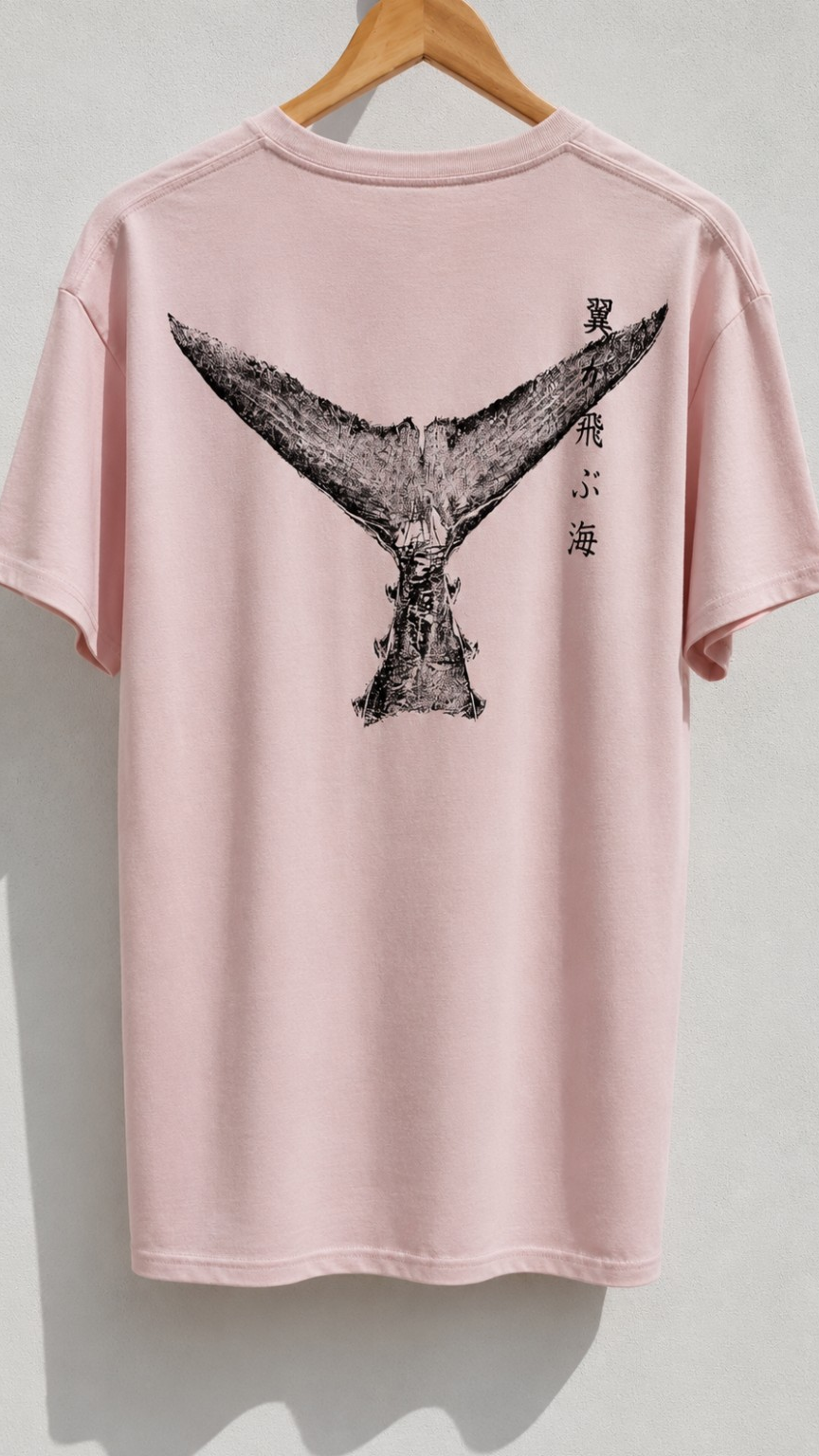 Ryoshi camiseta COLA ATÚN lavanda