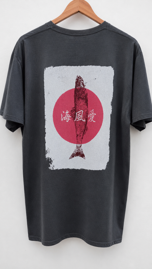 Ryoshi camiseta LUBINA charcoal